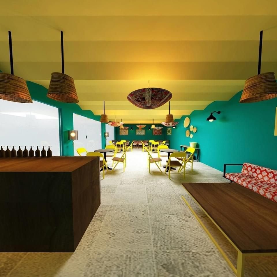 Vegetarian buffet dining at Royal Sun Desert Camp